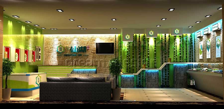 仙湖甲魚(yú)店面設(shè)計(jì)1
