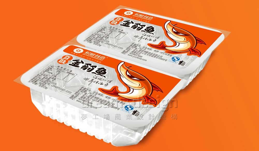 金箭魚(yú)產(chǎn)品包裝效果圖