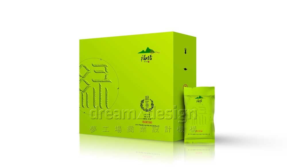 福塔綠茶產(chǎn)品包裝設(shè)計(jì)圖1