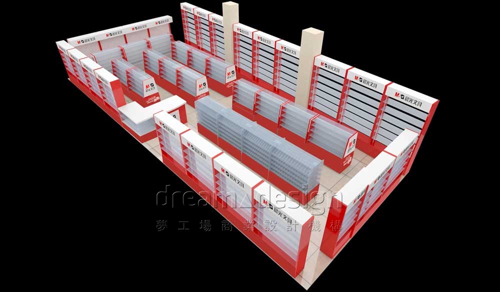 晨光文具店面設計圖2