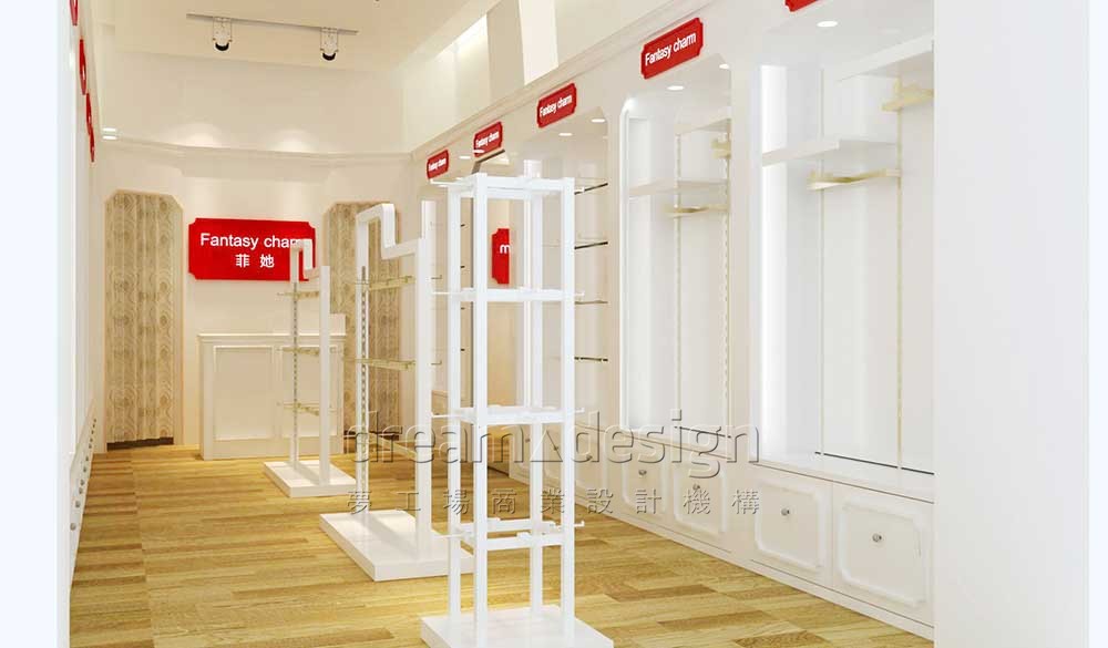 菲她內衣-展柜設計