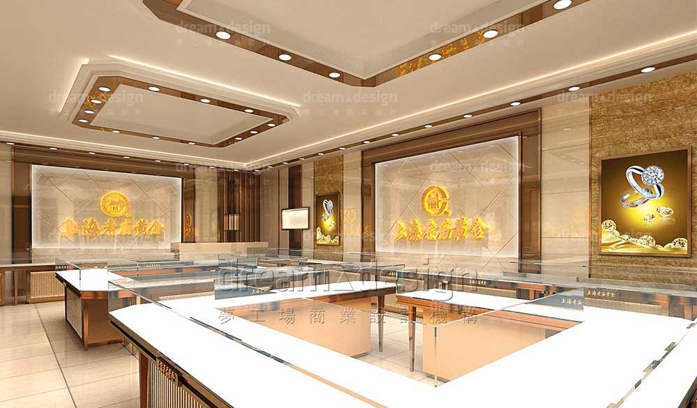 老廟黃金展柜設(shè)計圖