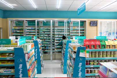 藥店展柜設(shè)計(jì)與制作、整店輸出