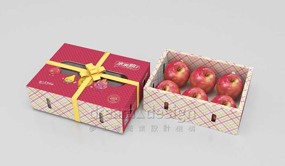 水果熟了蘋果包裝設(shè)計6