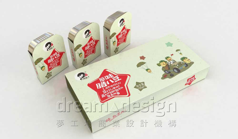 辣妹子臘八豆包裝設(shè)計圖